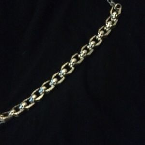 Men's stainless steel 7-in skull bracelet